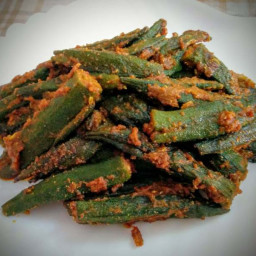 Bharwa Bhindi Recipe (Stuffed Okra)