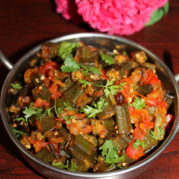 bhindi masala recipe, how to make bhindi masala