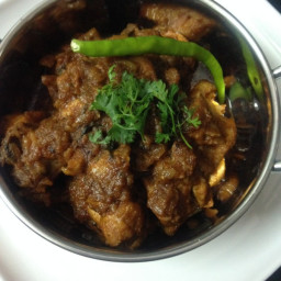 Bhuna Chicken Recipe, stir fried chicken