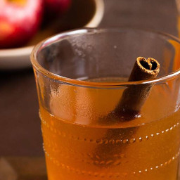 Big-Batch Hot Bourbon Cocktail with Maple & Apple Cider