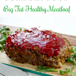 Big Fat Healthy Southern Meatloaf, Made with Oats