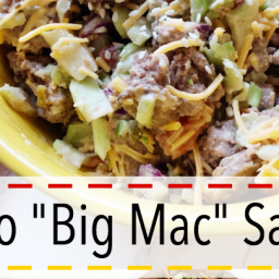 Big Mac Salad - Keto