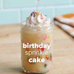 Birthday Cake In A Jar Recipe by Tasty