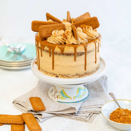 Biscoff Cake with Cookie Butter Buttercream