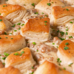 Biscuits and Gravy Bake