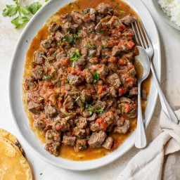 Bisteces a la Mexicana (Mexican Style Beef Stew)