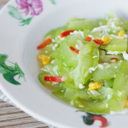 Bittergourd with Salted Egg Recipe