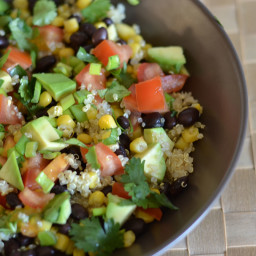Black Bean and Corn Quinoa Salad