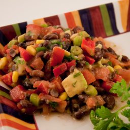 Black Bean and Corn Salad with Lime Dressing