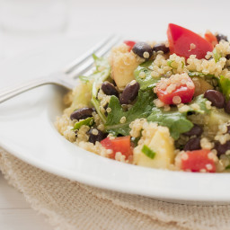 Black Bean and Lime Quinoa Salad