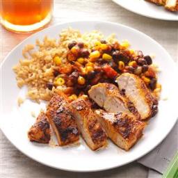 Black Bean Chicken with Rice Recipe