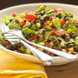 Black Bean Salad with Avocado-Lime Dressing