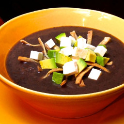 Black Bean Soup Recipe