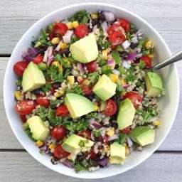 Black Bean Veggie Quinoa Salad