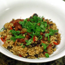 Black Beans and Rice with Bacon Recipe