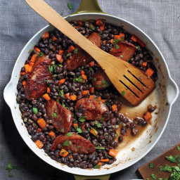 Black Beans and Sausage
