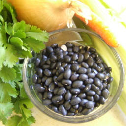 Black Beans (And Veggie Bean Broth)