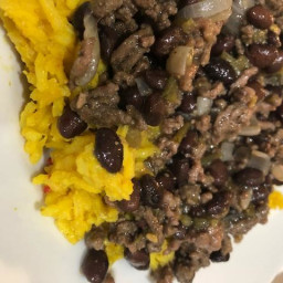 Black Beans and Yellow Rice