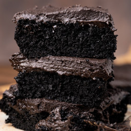 Black Cocoa Powder Cake Recipe