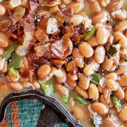 Black Pepper and Bacon Pinto Beans