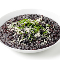 Black Rice Risotto