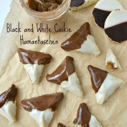 Black and White Cookie Hamantaschen