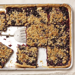 Blackberry and Blueberry Sheet Pan Pie
