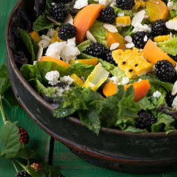 Blackberry Apricot Salad