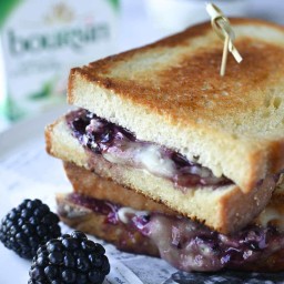Blackberry Boursin Grilled Cheese