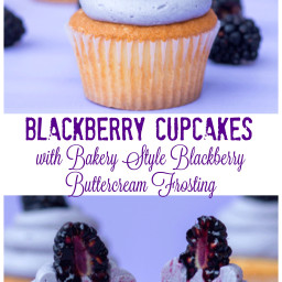 Blackberry Cupcake
