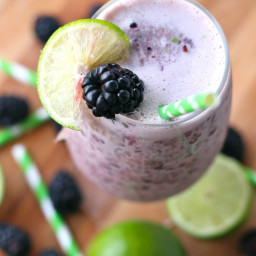 Blackberry Lime Punch