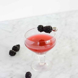 Blackberry Martini
