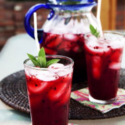 Blackberry Mint Lemonade