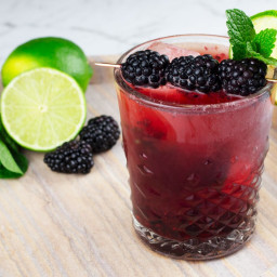 Blackberry Mocktail Recipe | Blackberry Drink