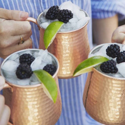 Blackberry Moscow Mules