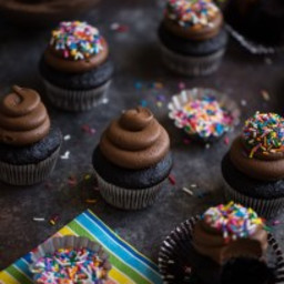 Blackout Chocolate Cupcakes
