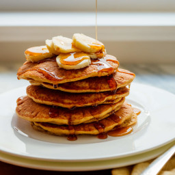 Blender Oatmeal Pancakes Recipe