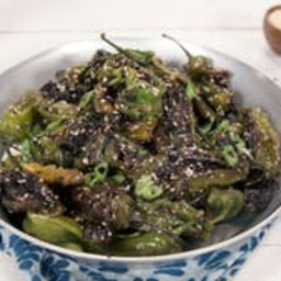Blistered Shishito Peppers With Soy