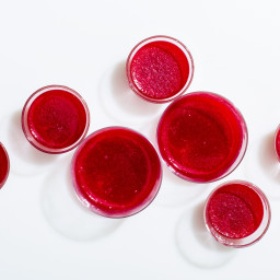 Blood Orange Jell-O Shots