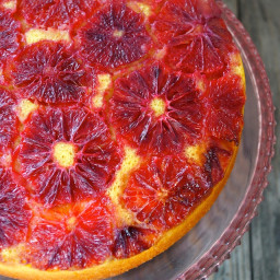 Blood Orange-Turmeric Upside Down Pound Cake Recipe