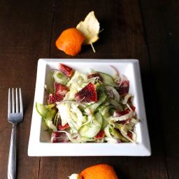 Blood Orange and Fennel Salad with Fresh Ginger Vinaigrette