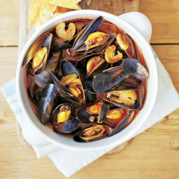 Bloody Mary mussels