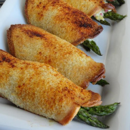 Blooming Asparagus Roll-ups