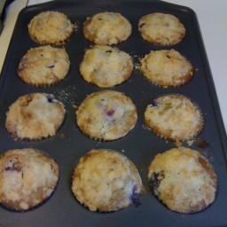 Blue Blueberry Muffins