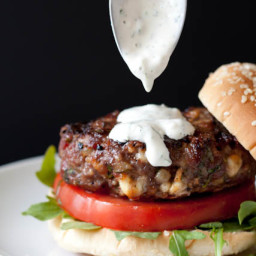 Blue Cheese and Bacon Stuffed Burgers