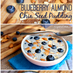 Blueberry Almond Chia Pudding