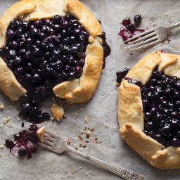 Blueberry-Almond Galettes