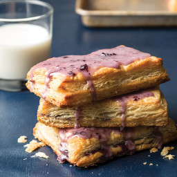 Blueberry and Bitters Strudels