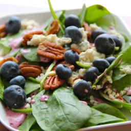 Blueberry and Bleu Cheese Salad