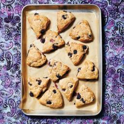 Blueberry and Ginger Scones